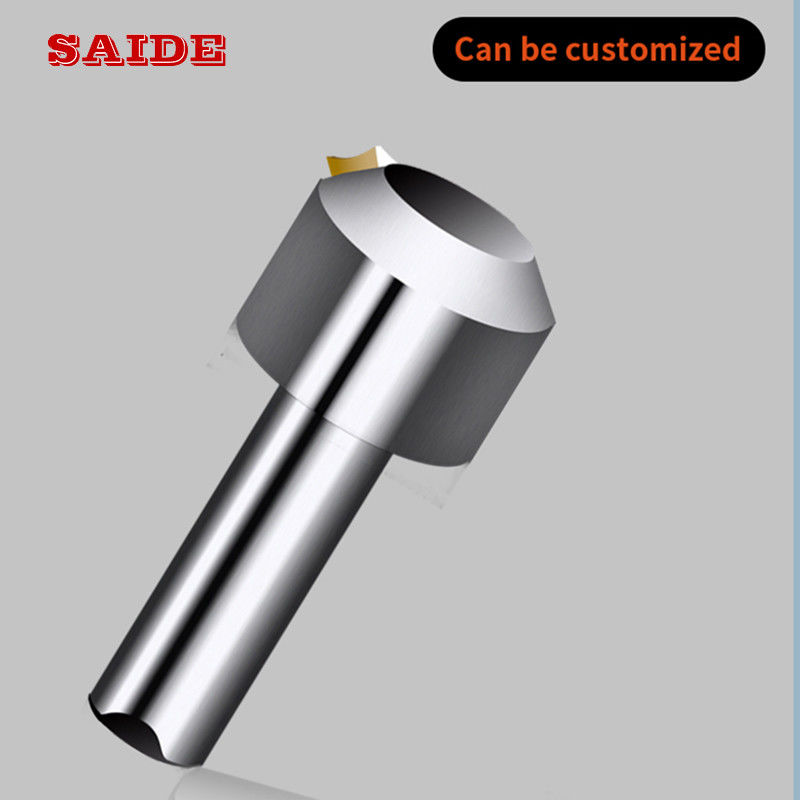 توريد المصنع آلة تشذيب الأكريليك عالية الجودة أداة طحن الشطب الماسية أحادية البلورة CNC خاصة بالأكريليك/PS