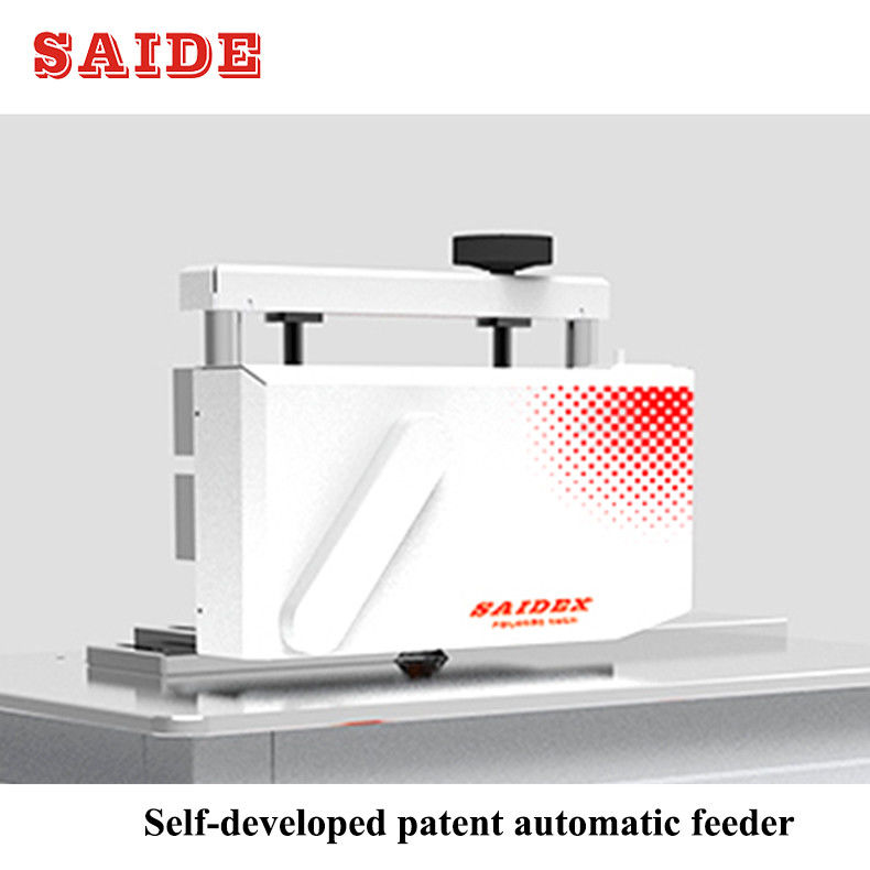الصين مصنع إمدادات SAIDE SD-XB1065 آلات تقطيع الأكريليك 60 درجة الآلية أكريليك آلة تشفير