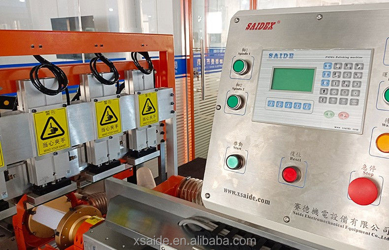 1000 مم آلة تلميع الحواف مزدوجة الجوانب من الأكريليك صغيرة الحجم، صنع في الصين، SAIDE Diamond Polisher لـ PMMA/PS/لوحة توجيه الضوء