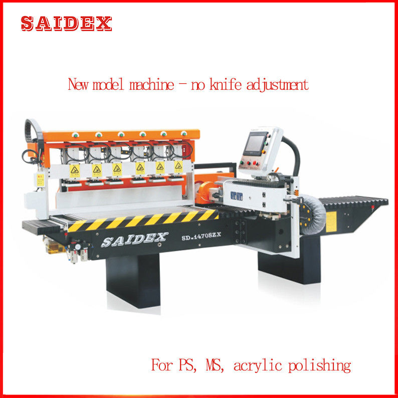 2022 بيع ساخن Sd-1470Szx آلة قطع وتلميع الماس الأوتوماتيكية Sade أكريليك 0-60 درجة آلة تلميع الحواف المشطوفة