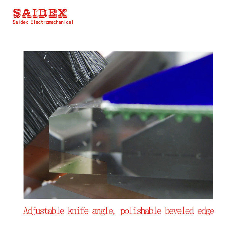 Sd-1350Ax الطاولة الرخامية 0-60 درجة حافة منحدرة أكريليك حافة أوتوماتيكية الماس الطبيعي آلة طلاء لأكريليك Ps Ms