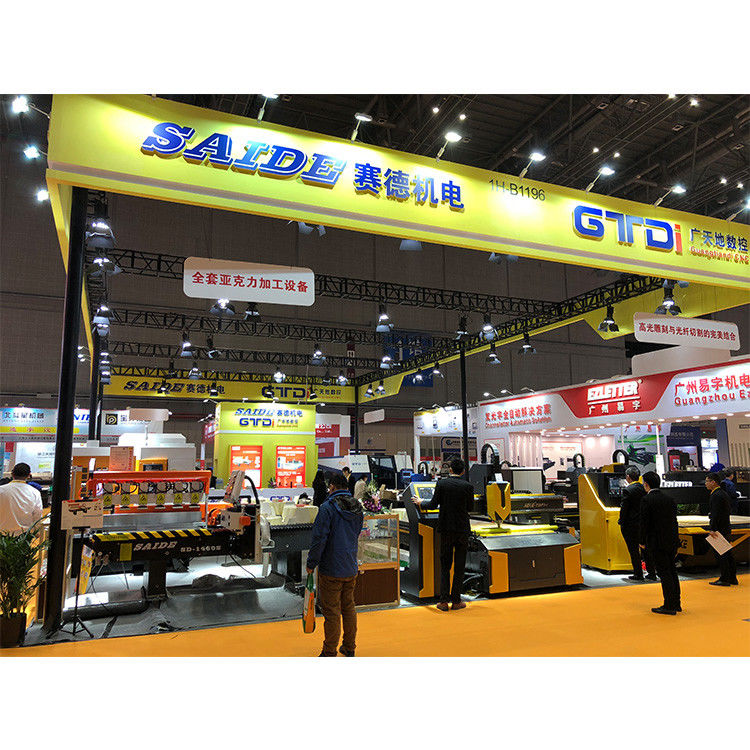 SAIDE الحجم الصغير الجودة الجيدة SD-1050B الحافة الصين الجودة العالية الزاوية الأكريليك الماس حافة قطع آلة البوليسة