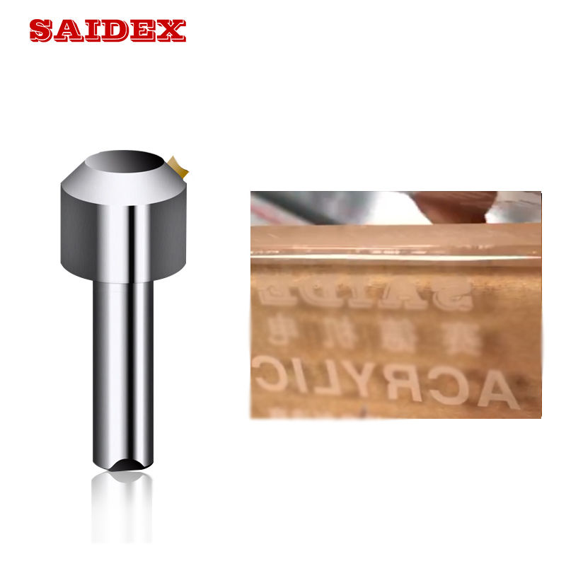 قاطع أكريليك CNC سرعة قصوى 7500 مم/دقيقة حجم طاولة 600*500 مم سرعة دوران المغزل القصوى 24000 دورة في الدقيقة