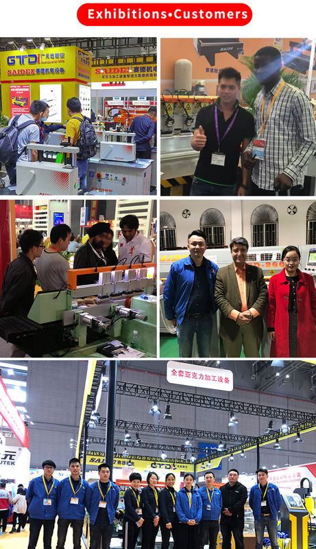 مصنع الصين للبيع الساخن آلة تلميع الأكريليك وشطف الزاوية 45 درجة