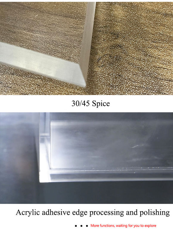 2022 مصنع دونغغوان الجديد إمدادات نصف أوتوماتيكية 1000 ملم الطول العمل الحافة الماس الساطع آلة طلاء لأكريليك