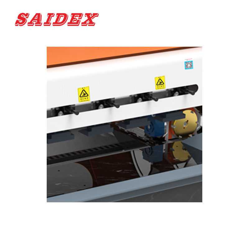 3kw محرك سيرفو مدفوعة أكريليك آلة البوليس 1350mm أكريليك حافة البوليس PMMA / PS / PCPlastic آلة البوليس