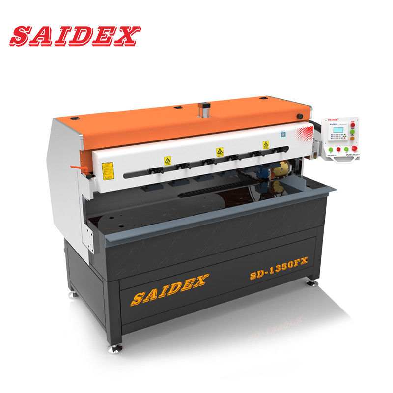 3kw محرك سيرفو مدفوعة أكريليك آلة البوليس 1350mm أكريليك حافة البوليس PMMA / PS / PCPlastic آلة البوليس