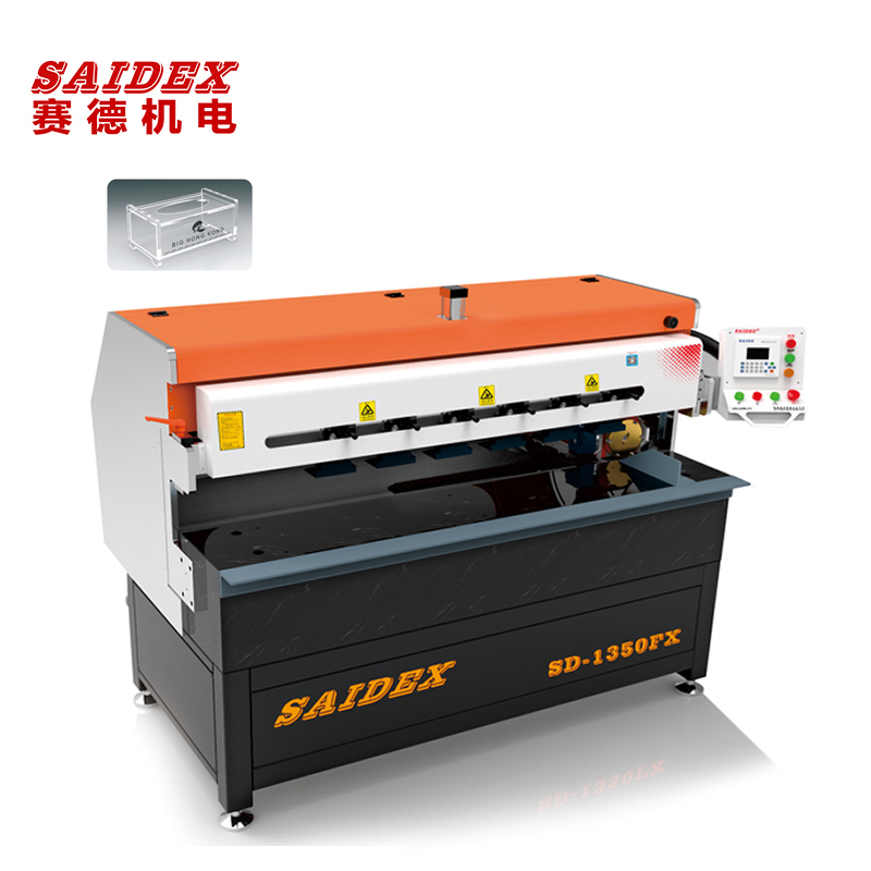 آلة تلميع الأكريليك عالية السرعة SD-1350FX بمحرك سيرفو لتلميع حواف الألماس للألواح البلاستيكية PMMA