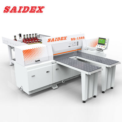 SD-1350 أوتوماتيكي أكريليك جهاز كمبيوتر شعاع رأس 11KW سرعة التغذية 0-50m/min