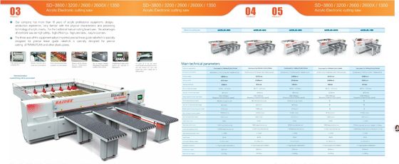 SD-3800 المنشار الالكتروني الاكريليك للقطع مساحة العمل الممتدة للقطع الدقيق من PMMA PS MS البلاستيك الاكريليك